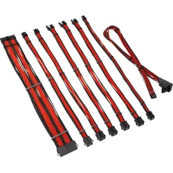 KOLINK 05723 - Kolink Core Pro Kabelset 12V-2x6 Typ 2 - schwarz/rot
