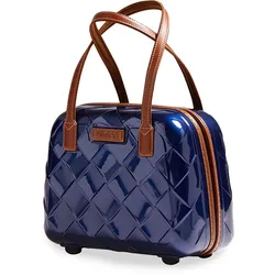 Stratic Leather&More - Hartschalen-Koffer Beautycase (bis 28cm) - blue Koffer24