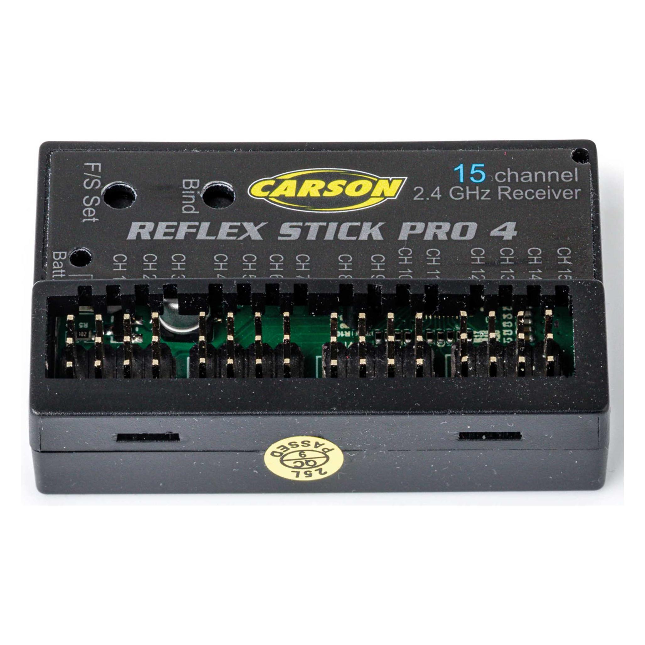 Carson Empfänger 15K Reflex Stick Pro 4 WP (500501552)