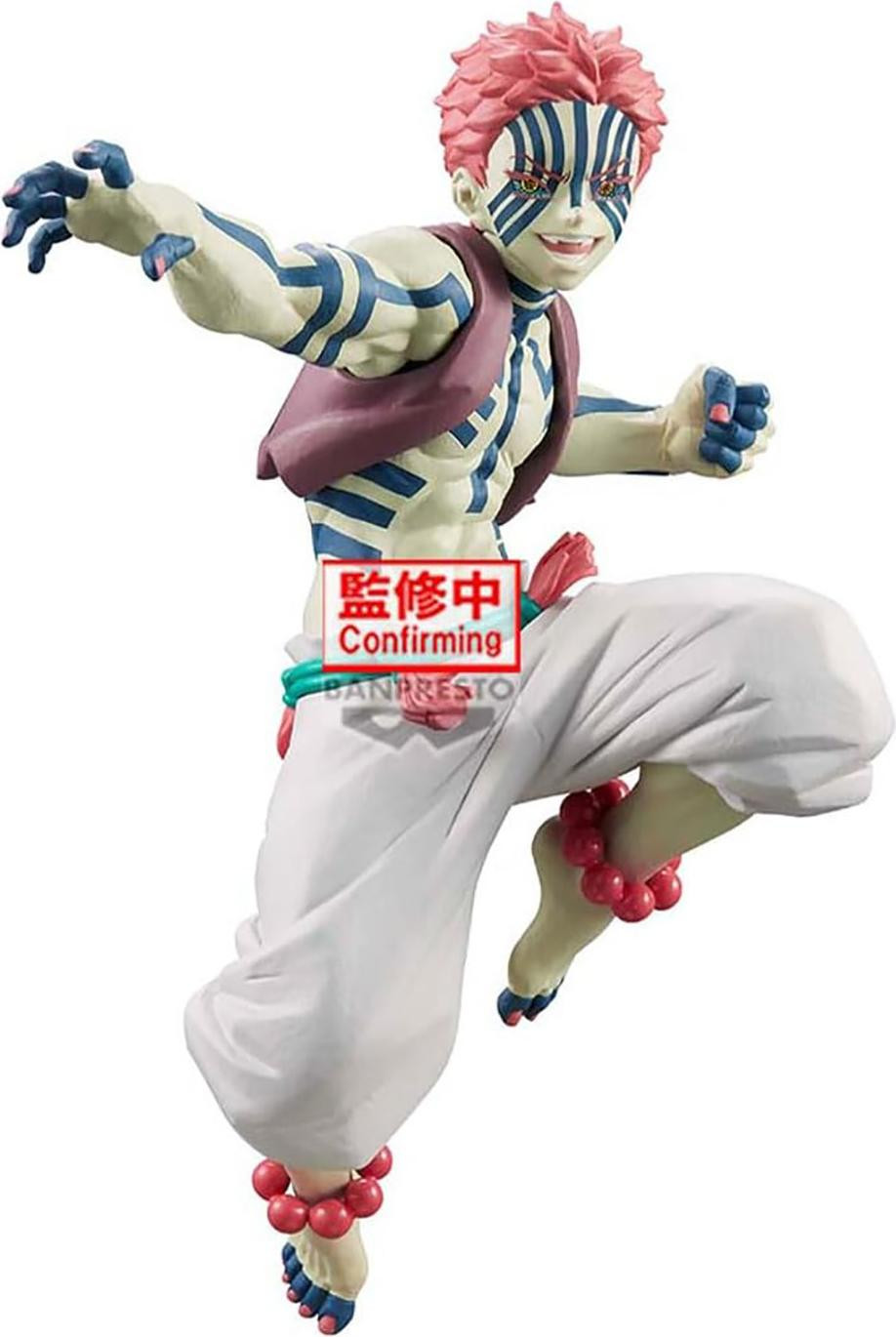 Banpresto Demon Slayer Akaza Vibration Stars Limited Edition Figuur, 13 cm