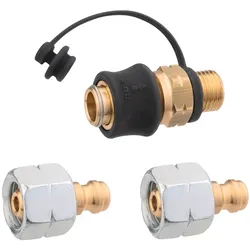GOK Steckkupplung SET SKU-QR PS5bar G1/4 LH-KN x SKU und 2x STN x G1/4 LH-UEM