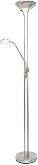BHS Mother & Child Satin Nickel LED Floor Lamp