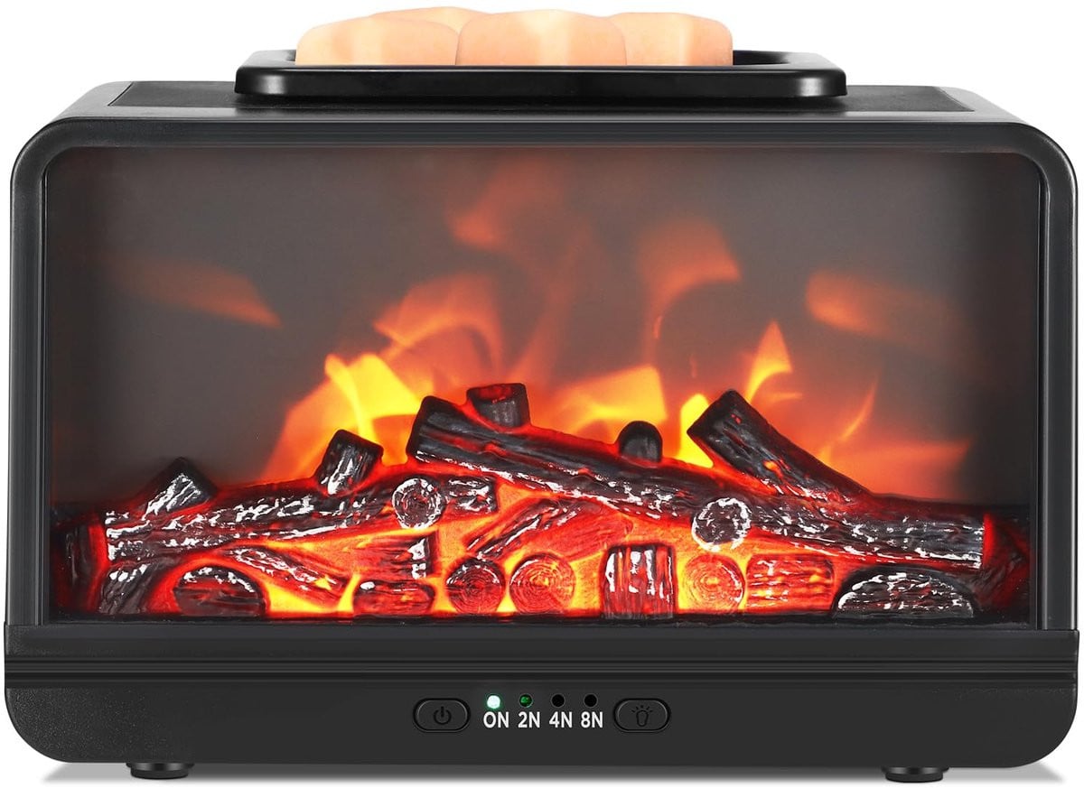 SnelShoppen Elektrische Wax Melt Warmer Brander met Timer en Dimmer - Zwart