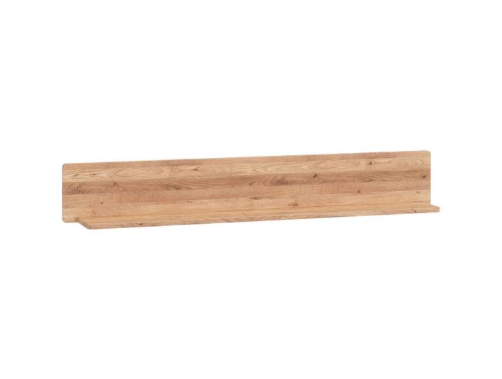Linea Natura Wandboard, Wildeiche, Holz, Wildeiche, massiv, 149x25x22 cm, Küchen, Küchenmöbel, Küchenregale