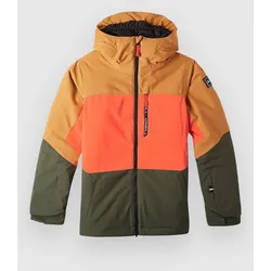 O'Neill Carbonite Kids Jacke rich caramel colour block Gr. 152