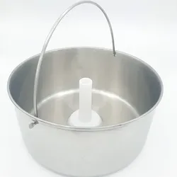 H.Koenig Eisbehälter, passend für Eismaschine HF340 - 3x 1L Behälter in silber, Deckel in grün, pink und gelb