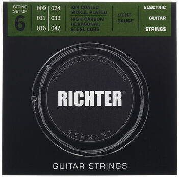 Richter Strings 9-42 Electric Guitar