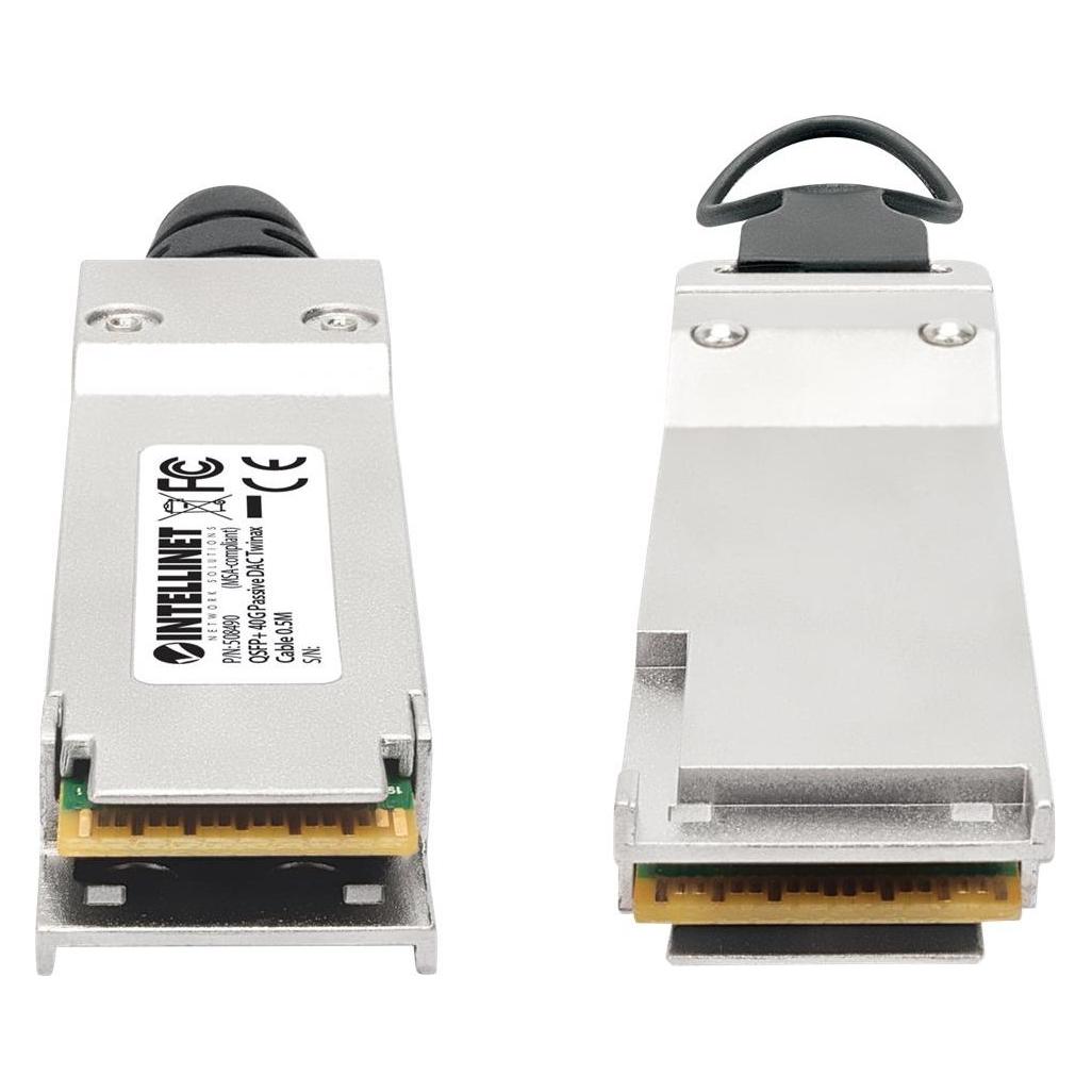 Intellinet QSFP+ 40G Passives DAC Twinax-Kabel 0,5m MSA-konf (0.50 m) (508490)