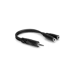 YMM-232 Kopfhörer Y-Kabel-Adapter mini TRS auf 2x mini TRSF