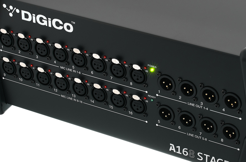 DiGiCo A168 Stage I/O