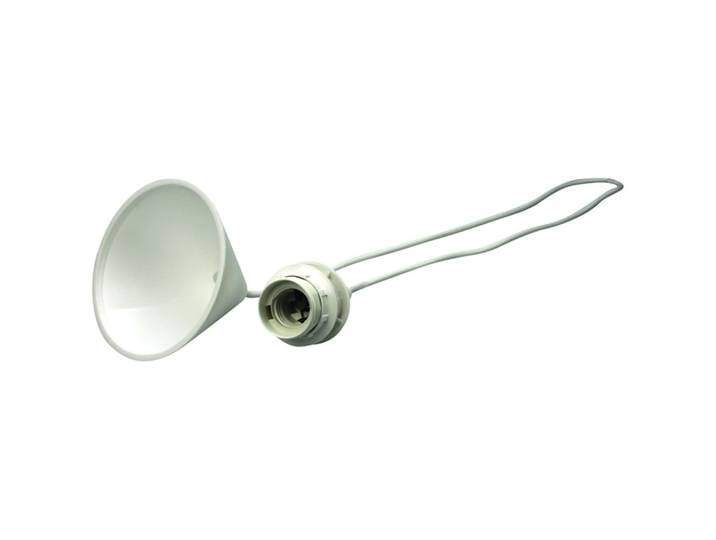 Lampenfassung Elektrokleinteil weiss Kunststoff E27