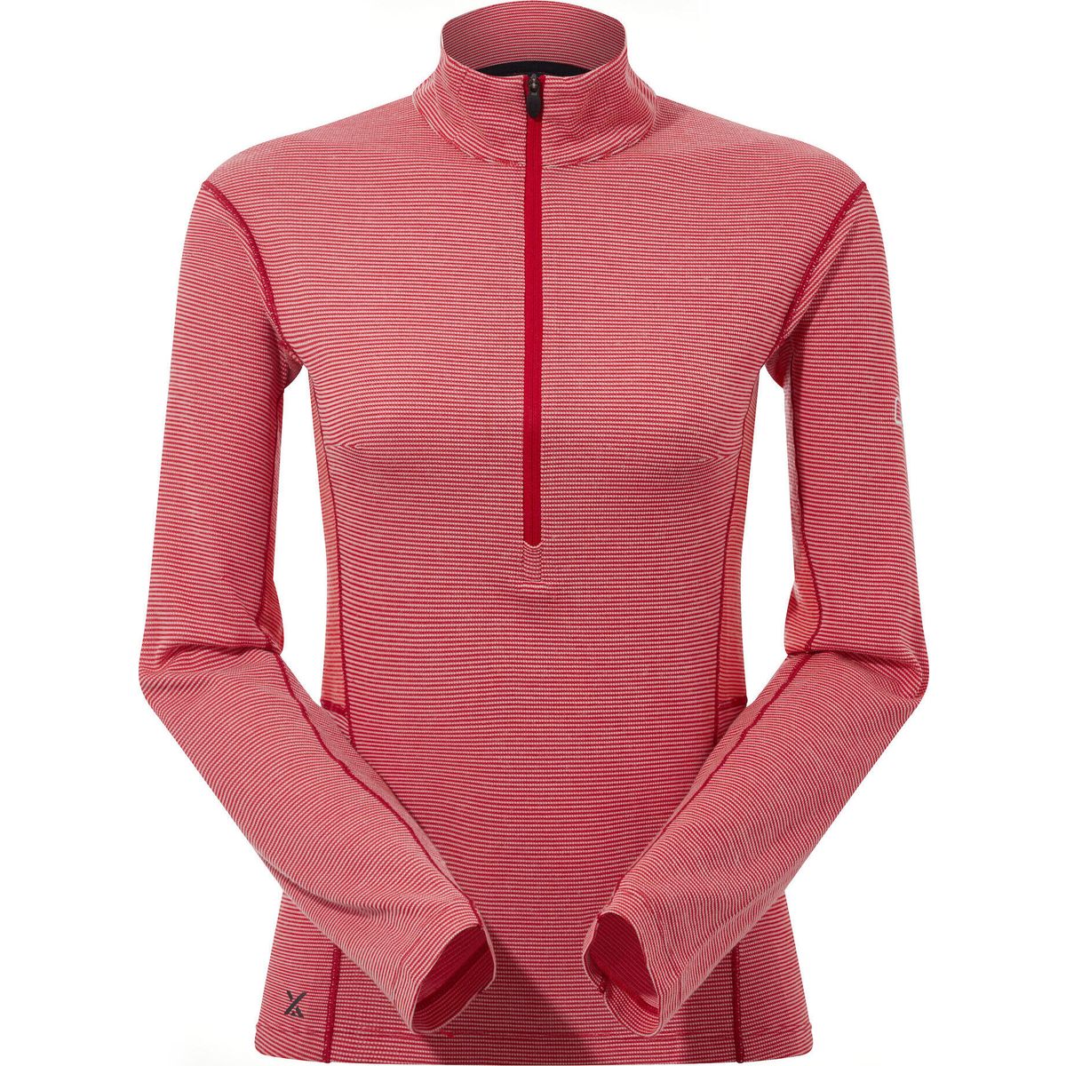 Berghaus W MTN Guide LS Half Zip Red/Red haute red/goji berry (HQ7) 14 4-A001219-HQ7-14