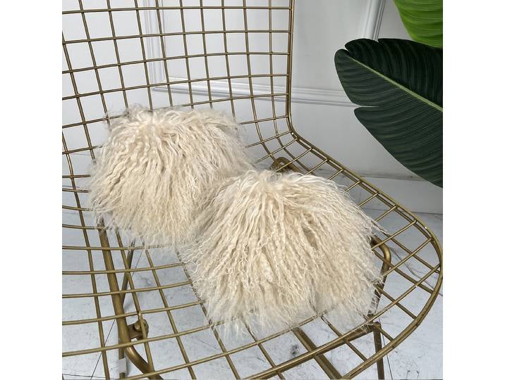 Manchettes de poignet détachables en fourrure d'agneau pour femmes, garniture en fourrure mongole véritable, manchettes en fourrure blanche, manchettes chaudes de haute qualité