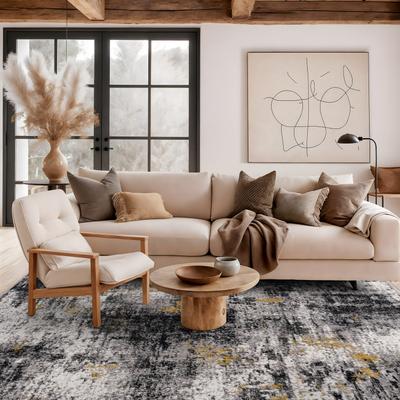 World Rug Gallery Adare Contemporary Abstract Area Rug