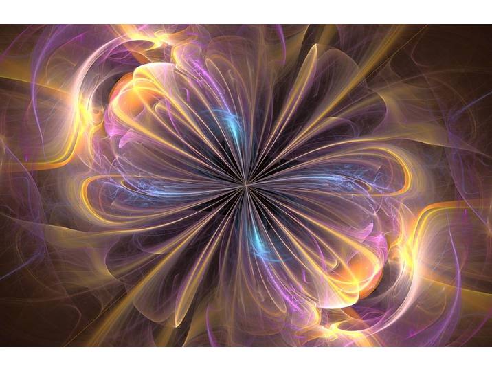 Fototapete PAPERMOON Abstrakte Unendlichkeit , bunt, B:2m L:1,49m, Vlies, Tapeten, Fototapete