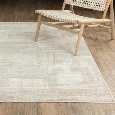 Style Haven Bennett Mid-Century Abstract Ivory / Gold Area Rug