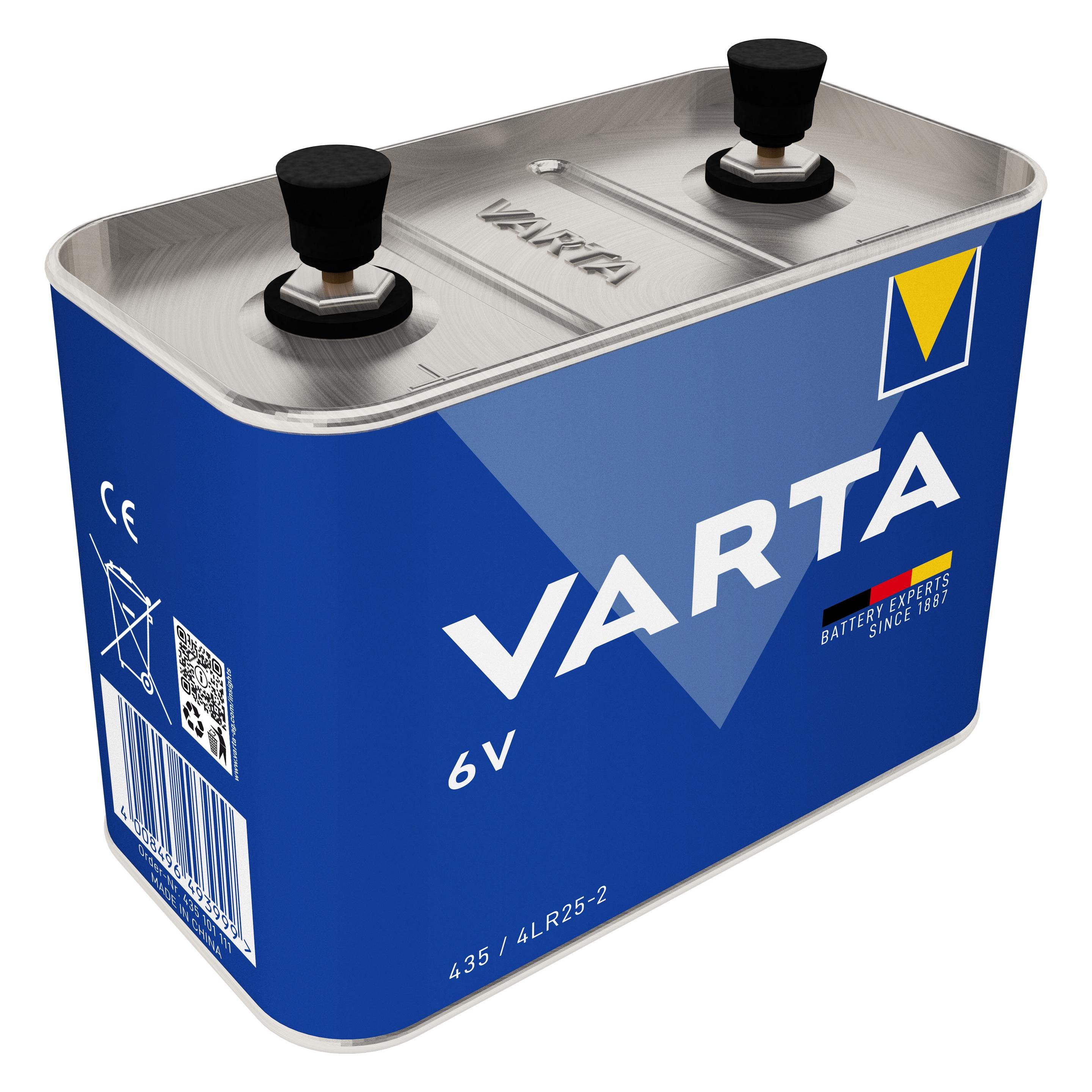 Varta High Energy Batterie 4LR25-2, 6.0V (1 Stk., 4LR25-2, 3300 mAh) (00435 101 111)