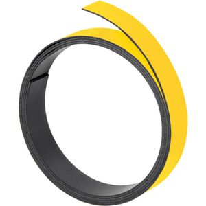Franken Magnetband M80204, gelb, 1mm Stärke, 10 mm x 100 cm