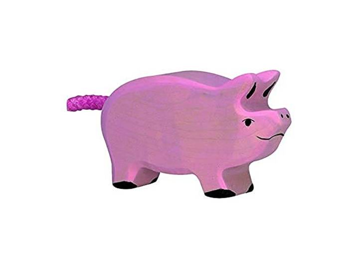 Houten 80066 - speelfiguur - biggen