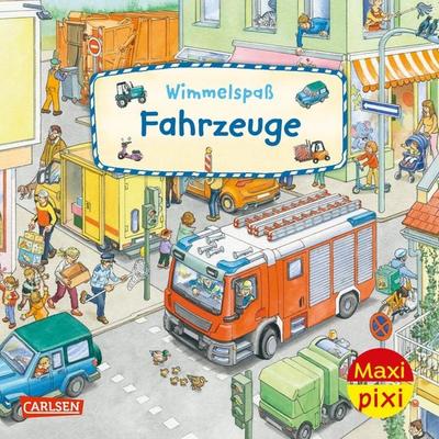 Maxi Pixi 422: Wimmelspaß Fahrzeuge, Taschenbuch von , Carlsen, 978-3-551-03339-0