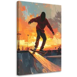 WANDBILD, Skater Skatepark