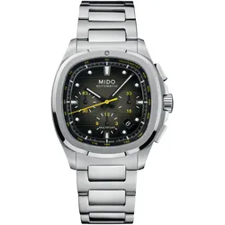 Mido Multifort TV Chronograph Grau mit zusätzlichem Band Herrenuhr M049.527.11.081.00