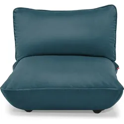 Sumo Velvet Sitzplatz dunkelblau mit Rückenlehne