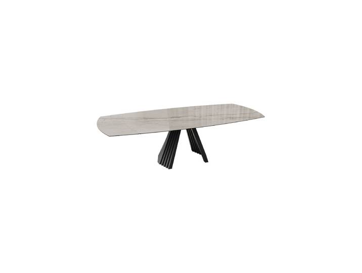 Ausziehbarer Designer Esstisch „Gotham“ aus Keramik, in verschiedenen Grössen Breccia 190-270 x 120 cm Akante Design