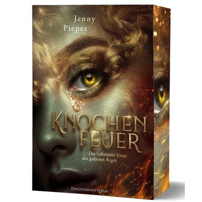 Knochenfeuer - Das Geheimnis hinter den goldenen Augen, Taschenbuch von Jenny Pieper, Drachenmond Verlag GmbH, 978-3-691-30057-4