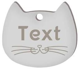Uplift Treasures Personalized Stainless Steel Pet ID Tag With Engraving 6 s