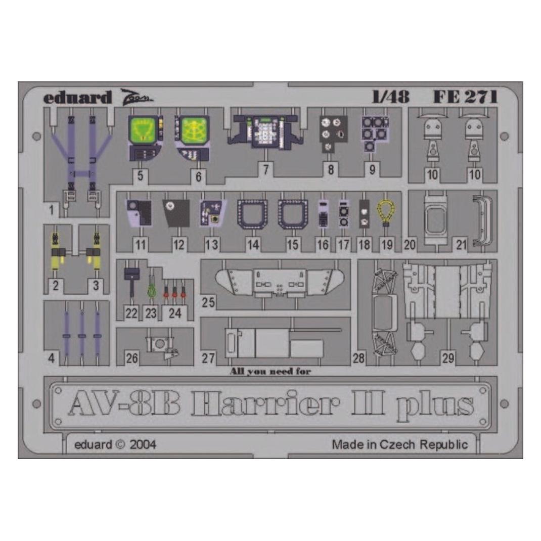 Eduard AV-8B Harrier II Plus (FE271)