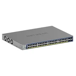 NETGEAR GS752TXP Managed L2/L3/L4 10G Ethernet (100/1000/10000) Power over Ethernet (PoE) Schwarz