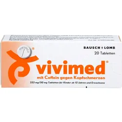 Vivimed mit Coffein gegen Kopfschmerzen 20 ST