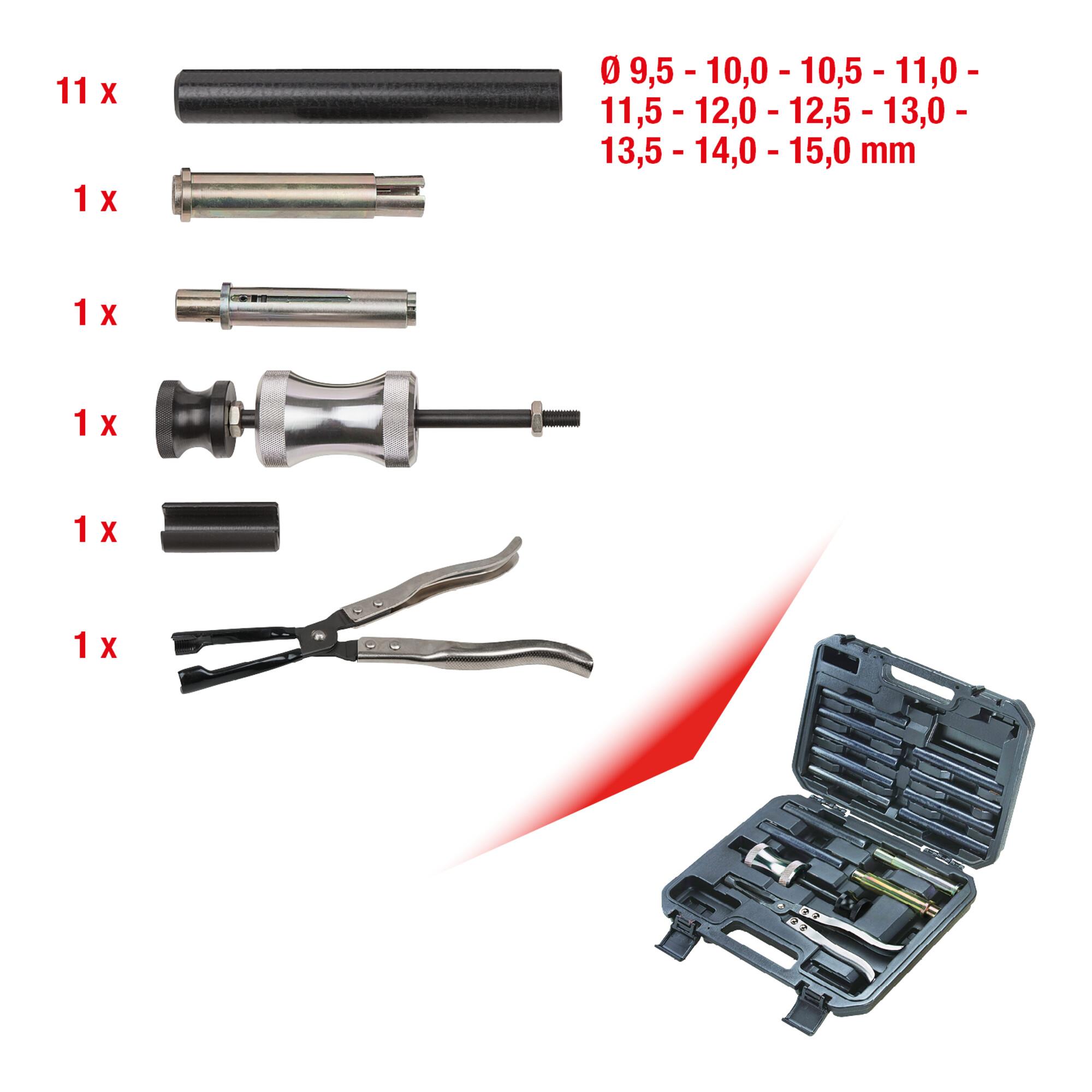 KS Tools Ventilschaft-Dichtring-Werkzeug-Satz,16-tlg (150.3510)
