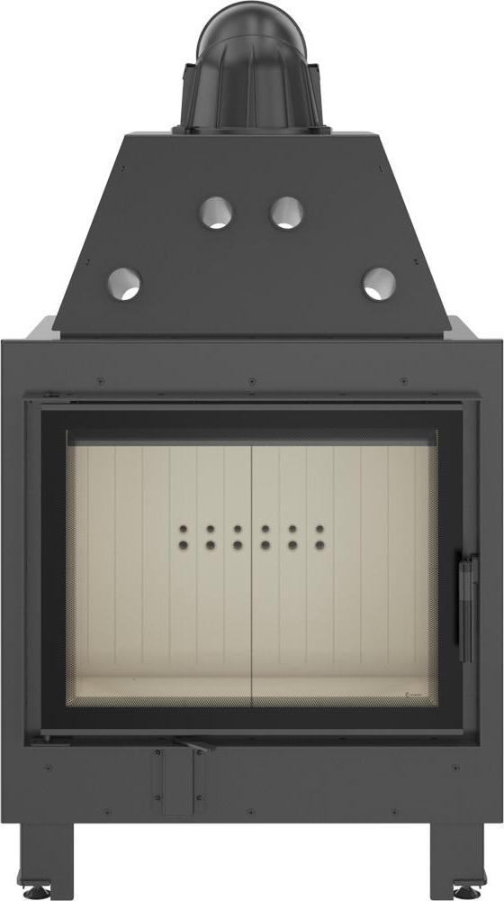 Kamineinsatz aus Stahl KRATKI MBA 17 kW Ø 200