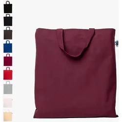 Baumwolltasche mit kurzen Henkeln - Bio & Fairtrade