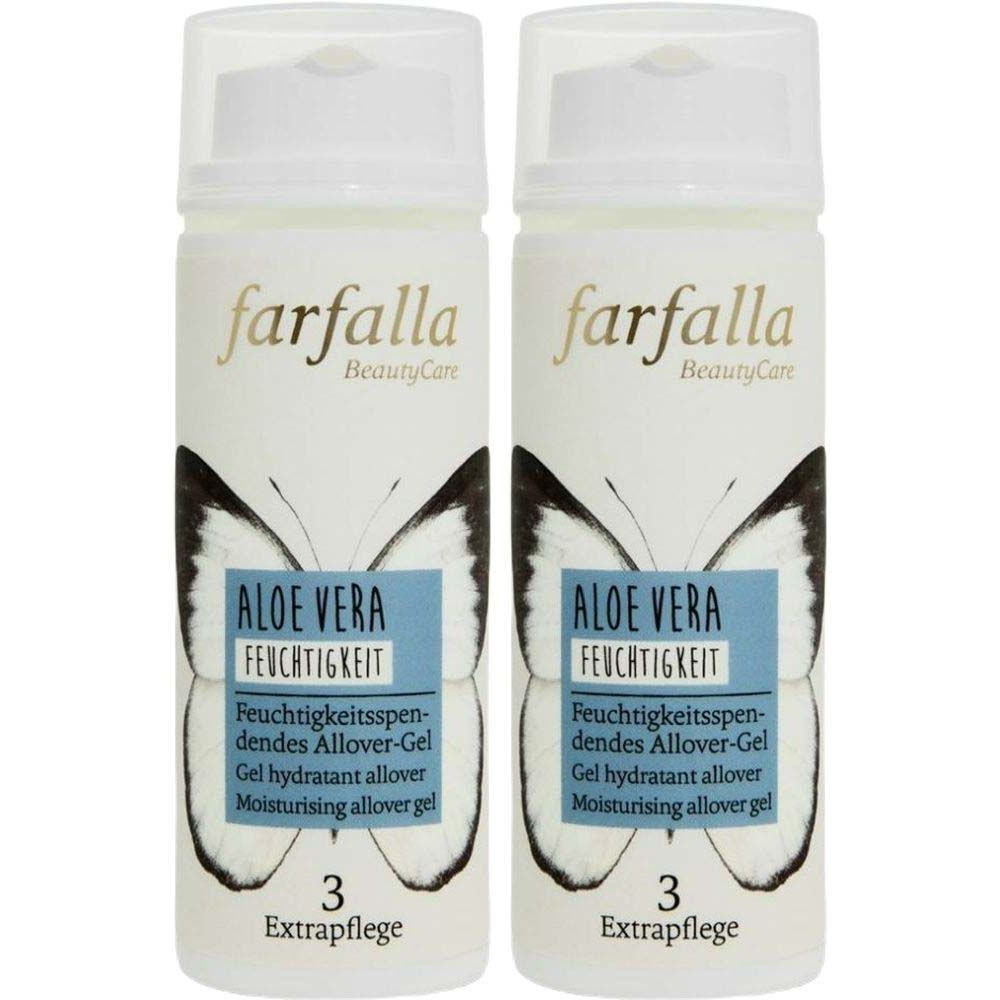 Farfalla Allover-Gel Aloe Vera 50 ml x2 2x50 Gel