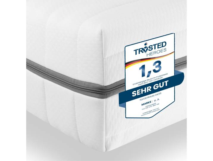 Matelas ferme en mousse froide à 7 zones 160x220 cm