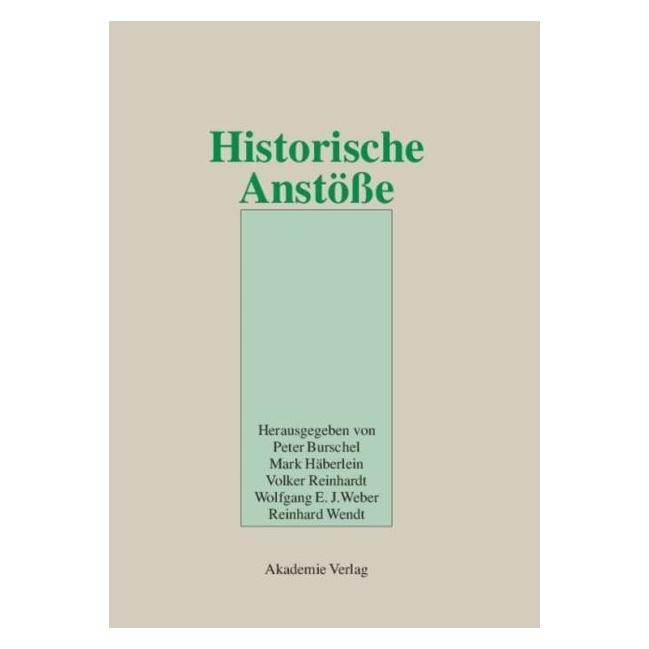 De Gruyter Historische AnstöÃe (Deutsch, Hardcover) (61509166)