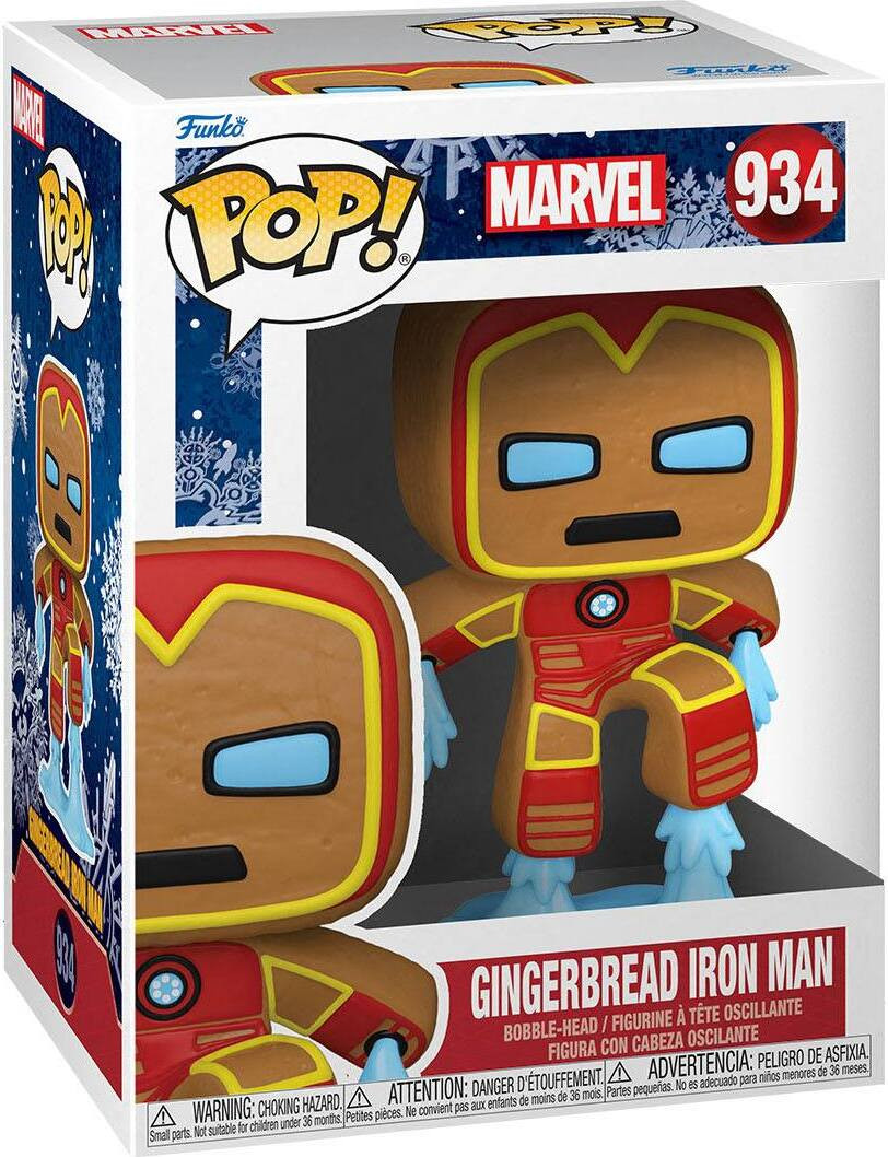 Funko Pop! Marvel Iron Man Gemberkoekenhuis Lebkuchen Vinyl figuur