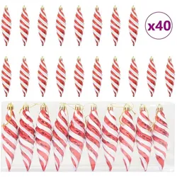 vidaXL, Christbaumschmuck, Elconetta (40x)