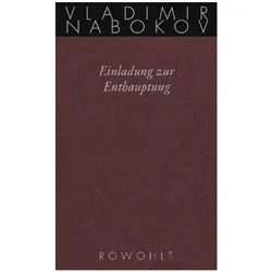 Einladung zur Enthauptung, Belletristik von Vladimir Nabokov, Dieter E. Zimmer