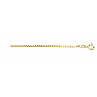 Kette ohne Anhänger ADELIA´S "Venezianerkette Halskette 333 Gold ( 8K )" Gr. 50, gold, Halsketten, Damen, 50, Gold, Goldkette