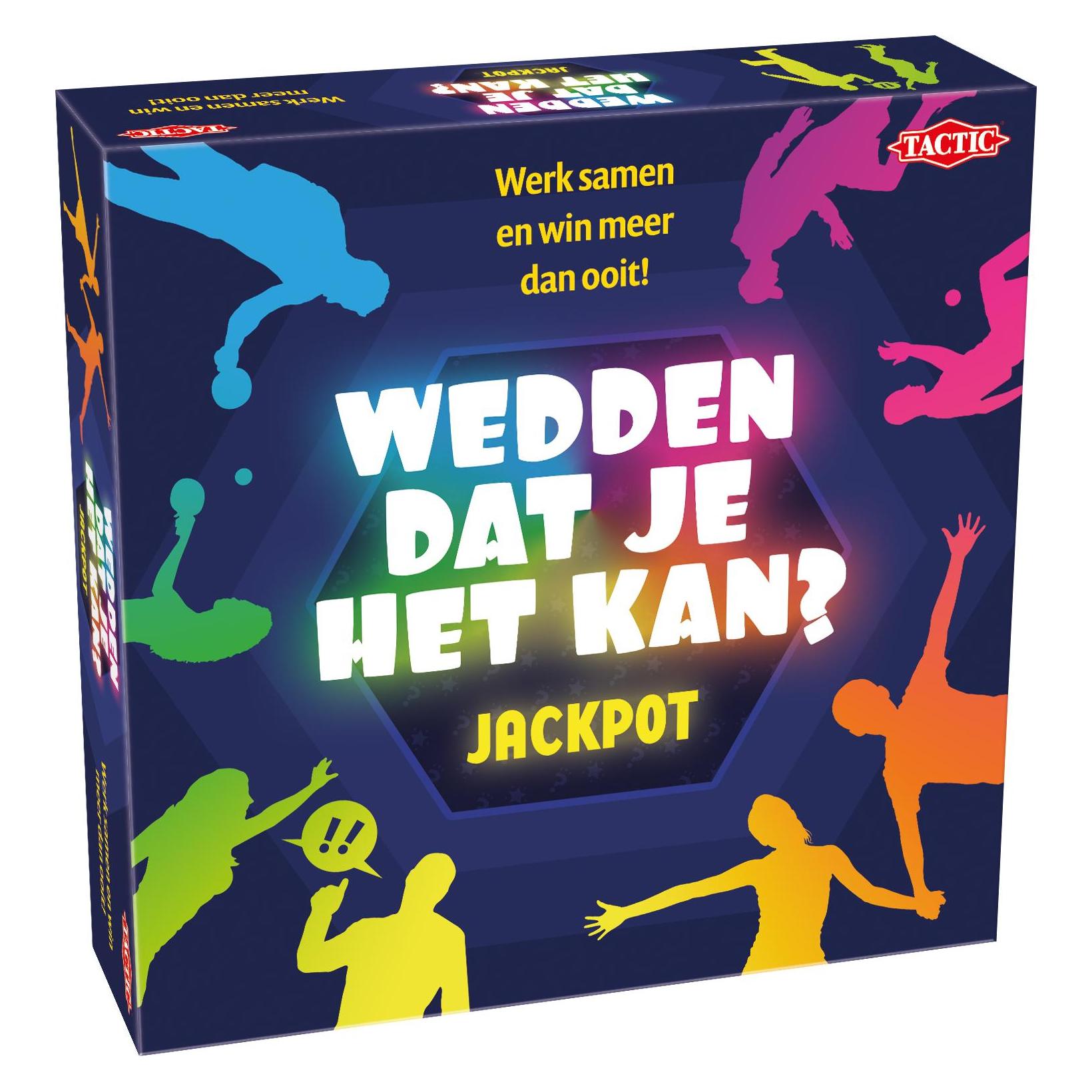 Selecta Spielzeug Wetten, dass du es schaffst? Jackpot-Brettspiel (3 - 6 Spieler) (59863)