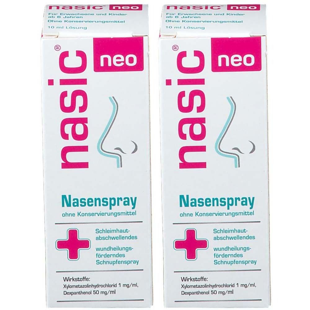 Nasic neo Nasenspray 2x 2x10 ml