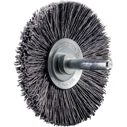 PFERD TOOLS Kegelbürste ungezopft KBU 70x10mm Schaft 6 mm SiC-Filament 0,55 mm Korn 120 rückseitiges Bürst - 43220080