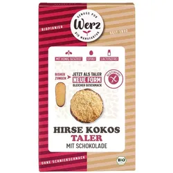 Hirse-Kokos-Taler - Vollkorn-Gebäck glutenfrei 150g