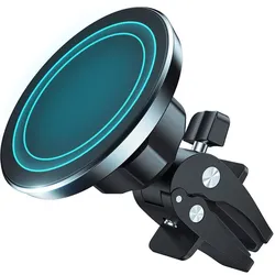 Crong Carclip Magnetic - magnetische Autohalterung MagSafe (schwarz)