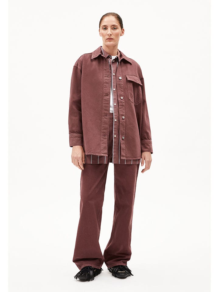 armedangels Jeansjacke "Taarah" in Bordeaux - XS