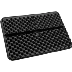 B+W B&W praktische Deckeltasche für unseren robusten Outdoor Transportkoffer Typ 7800, Kameratasche, Schwarz